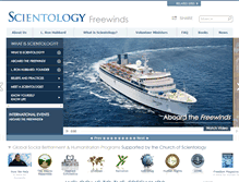Tablet Screenshot of freewinds.org